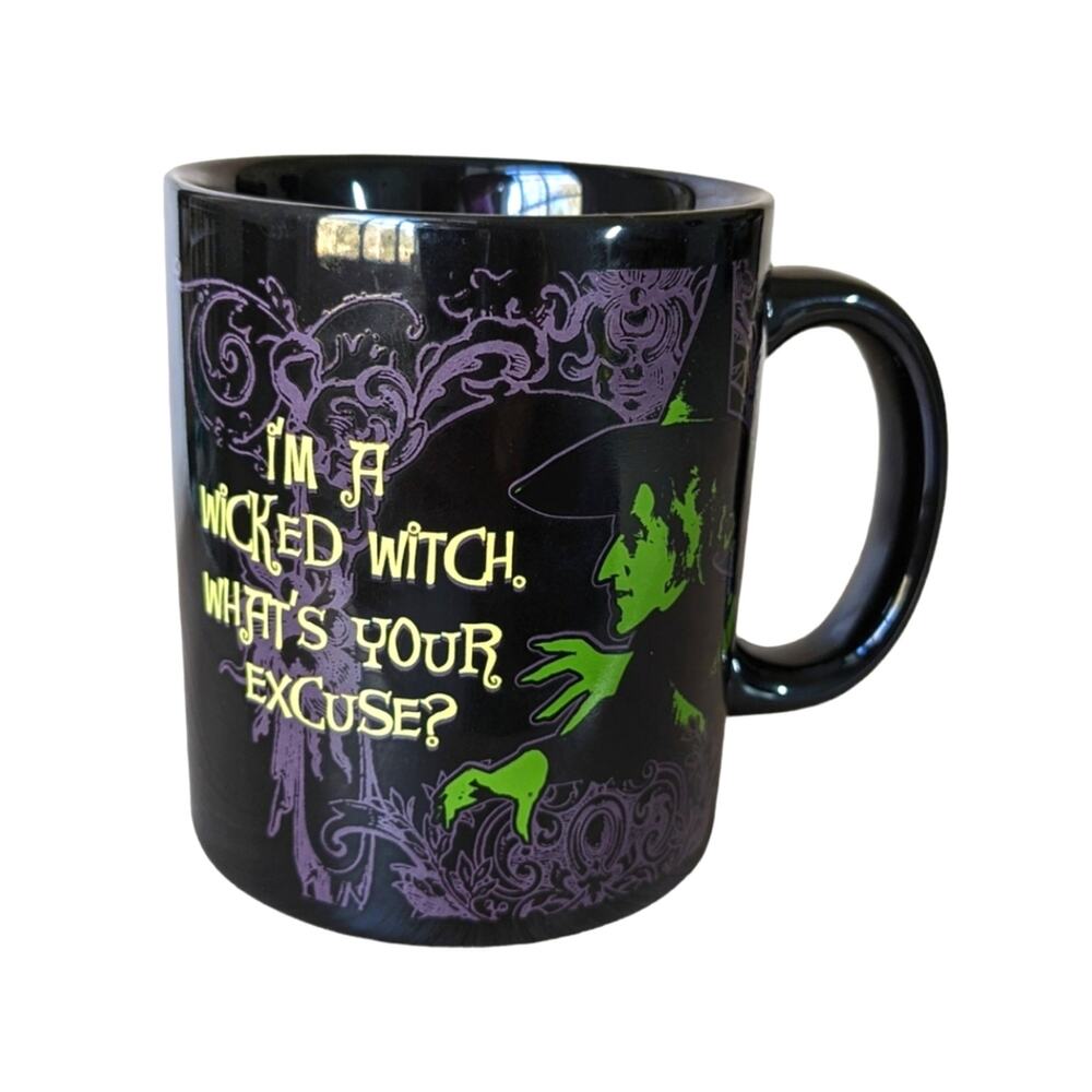 Wicked Witch Wizard of Oz coffee mug black